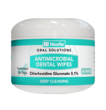 Nootie - Medicated Antimicrobial Dog Dental Wipes