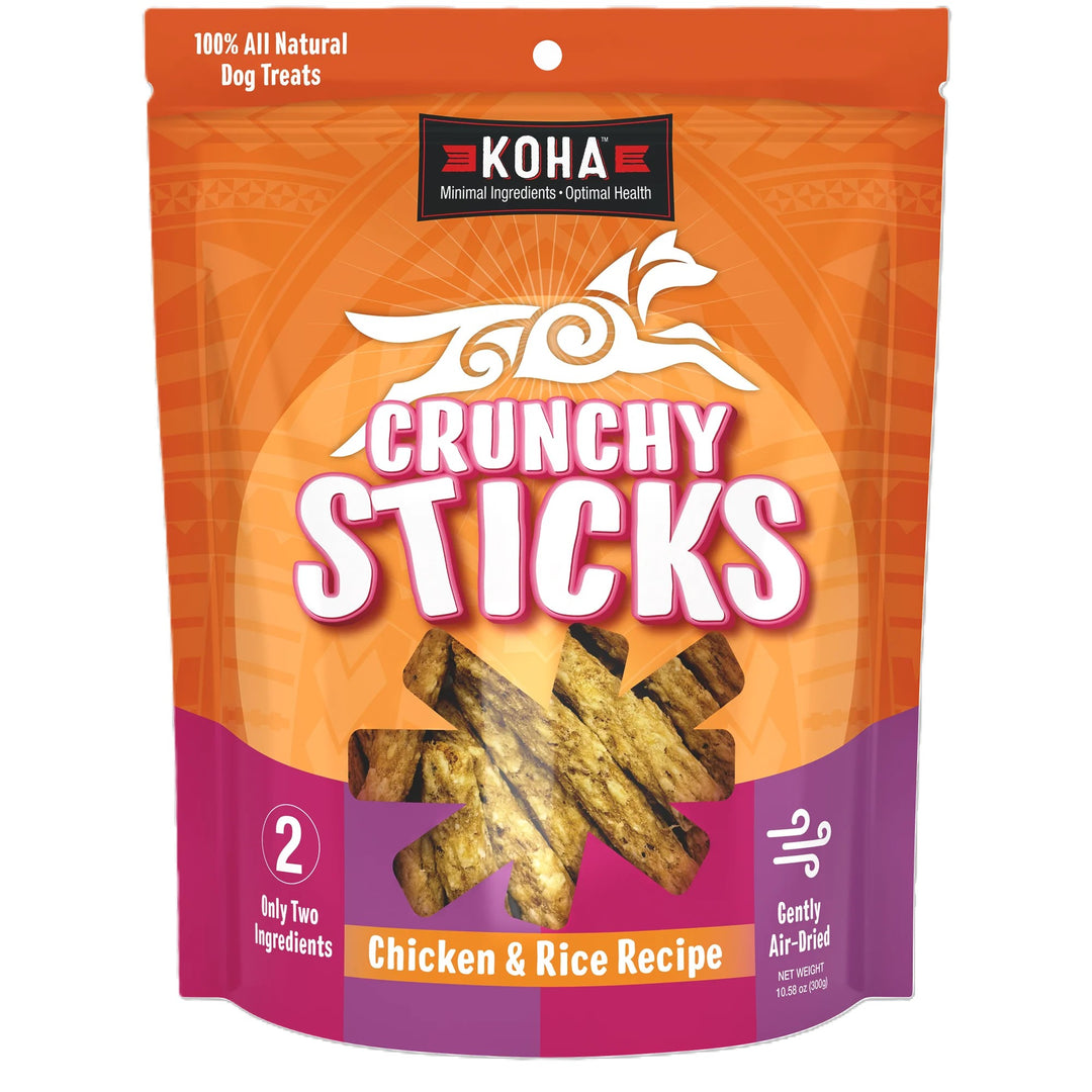 Koha - 2 Ingredient Crunchy Sticks Treats for Dogs