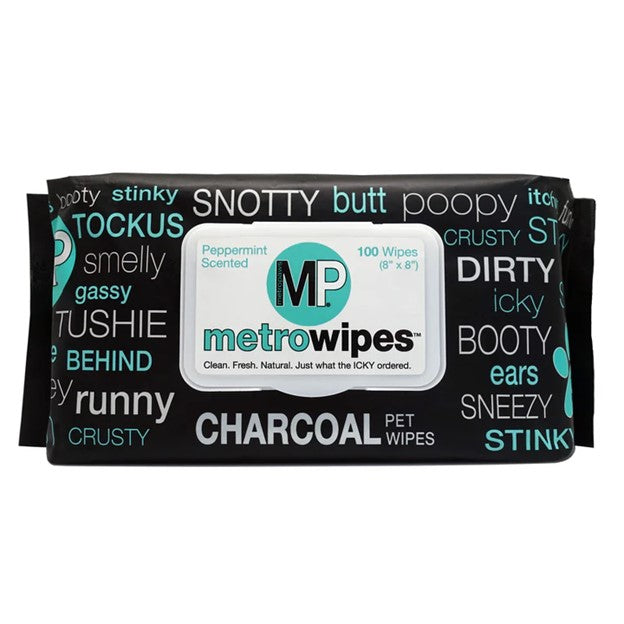 Metro Paws - Charcoal Wipes for Pets