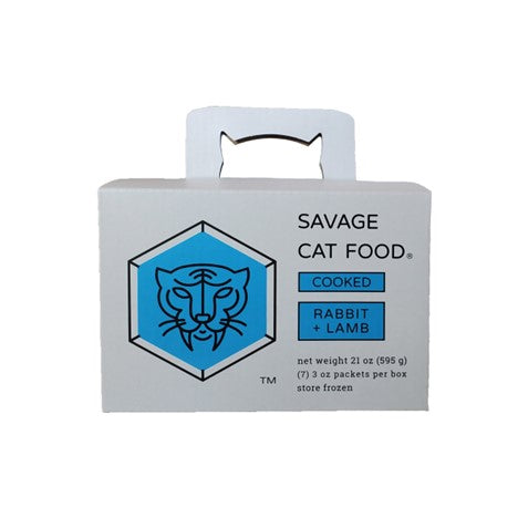 Savage Cat - Gently Cooked Food 3oz (7pk)