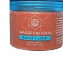 Savage Cat - Frozen Raw Rabbit &amp; Lamb Food for Cats