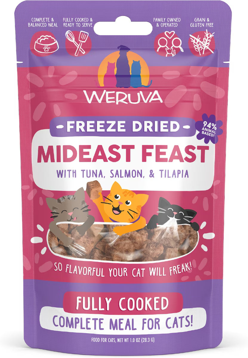 Weruva Freeze-Dried Cat Food 1 OZ - Complete Meal &amp; Fully Cooked