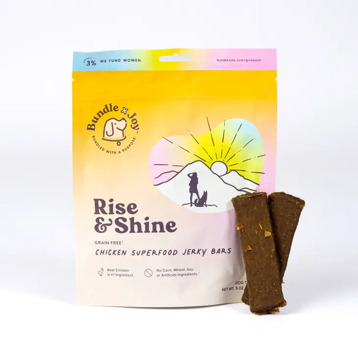 Bundle x Joy Rise & Shine Chicken Superfood Jerky Bars