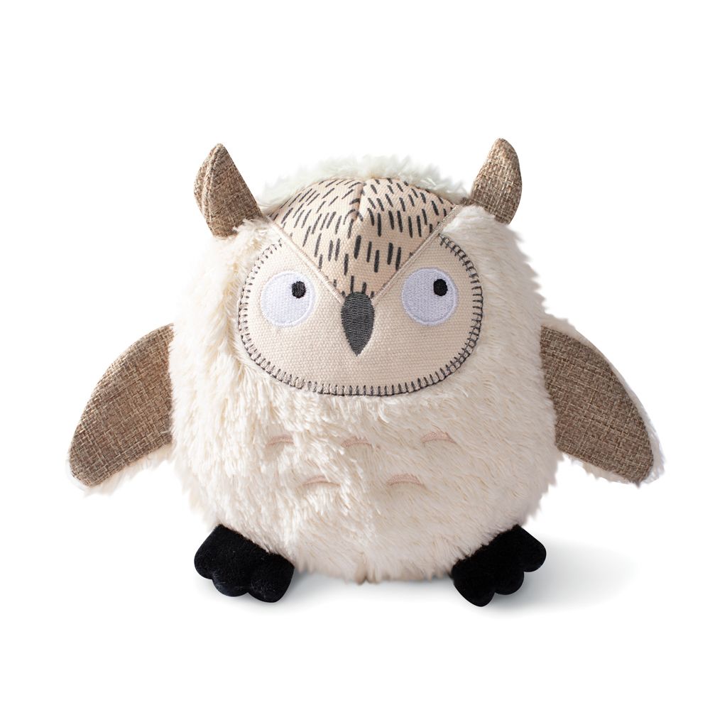 Whoooooo's There? Plush Dog Toy