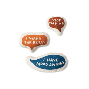 Mr. Listen Up Canvas Mini Cat Toy set of 3