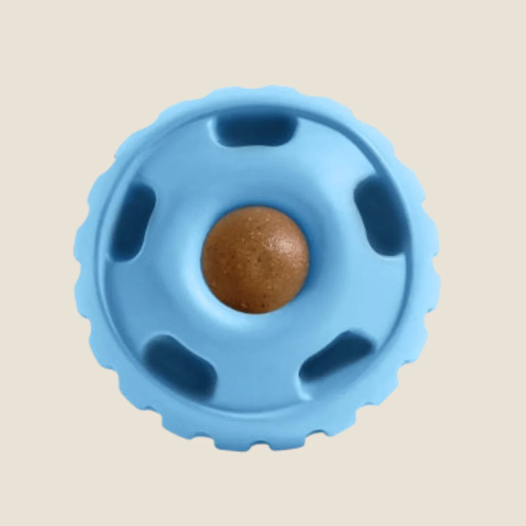 Woof Pupsicle Blue - Freezable Treat Dispensing Dog Toy