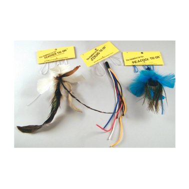 Vee Enterprises Purrfect Feather Tie On Cat Toy