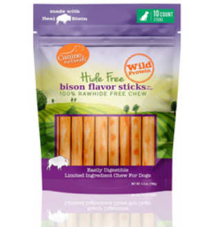 Canine Naturals Bison Chews