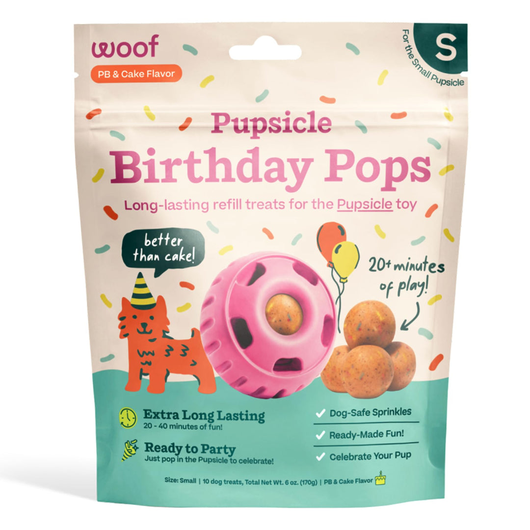 Woof Pupsicle Birthday Pops - Dog Birthday Treats