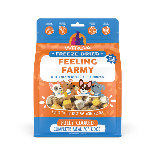 Weruva Freeze-Dried Dog Food - Complete Meal &amp; Fully Cooked