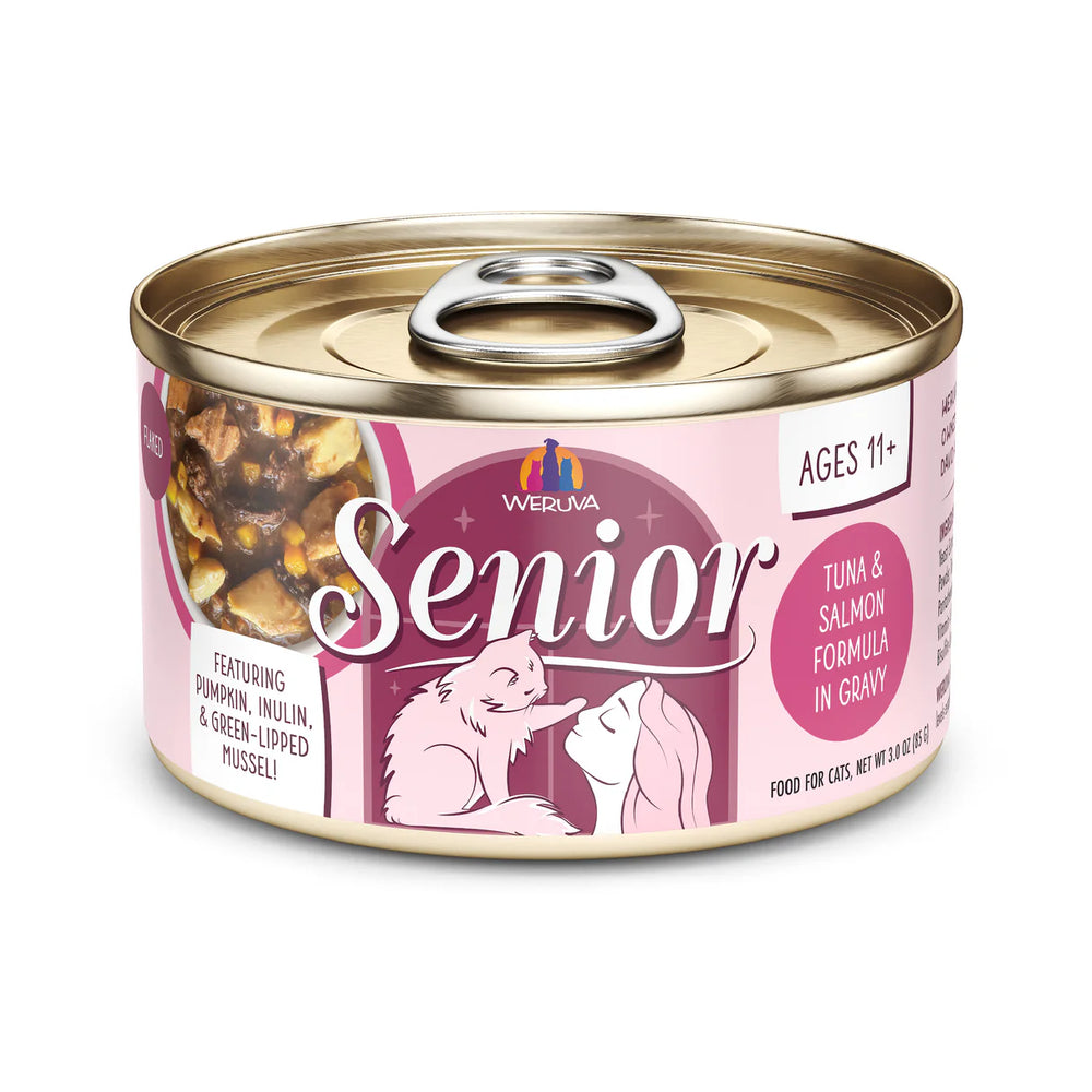 Weruva - Senior Cat Tuna & Salmon Formula in Gravy
