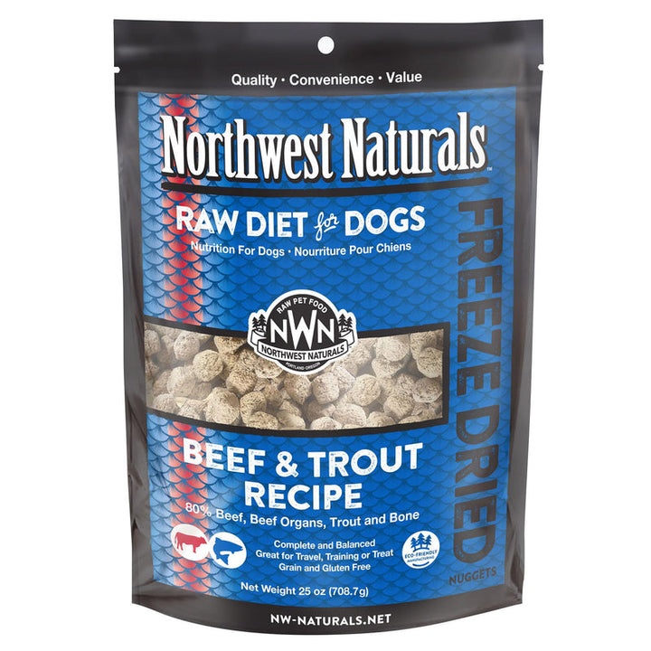 Northwest Naturals Freeze Dried Nuggets Dog 25 oz