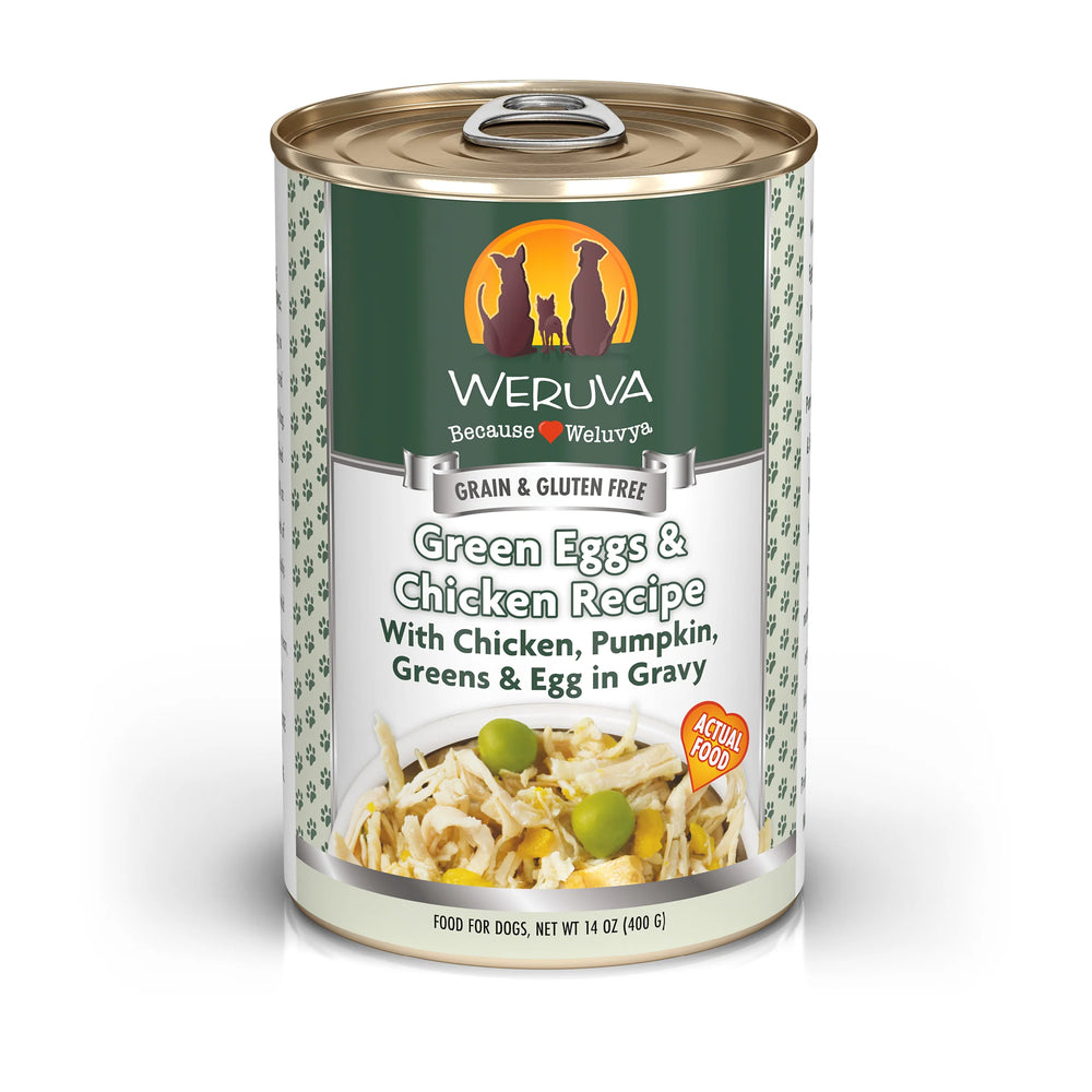 Weruva - Green Eggs & Chicken Dog Can
