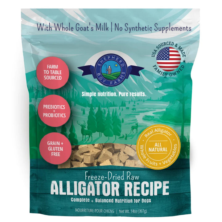 Shepherd Boy Farms | Freeze-Dried Raw Dog Diet Varieties