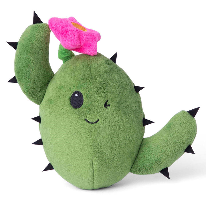 BARK Consuela the Cactus Dog Toy - Rip &amp; Reveal with Spiky Squeaker Ball