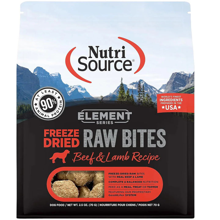 Nutrisource Elements - Freeze Dried Raw Bites for Dogs