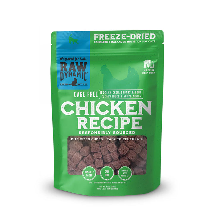 Raw Dynamic Freeze-Dried Cat Food | 5.5oz
