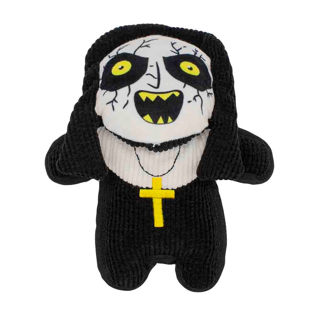 
                
                    Load image into Gallery viewer, The Nun Corduroy Plush Dog Toy
                
            