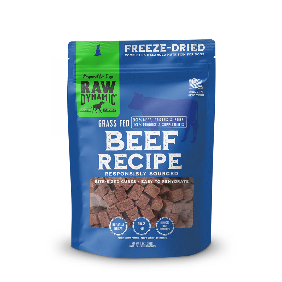 Raw Dynamic - Freeze-Dried Beef Dog Food
