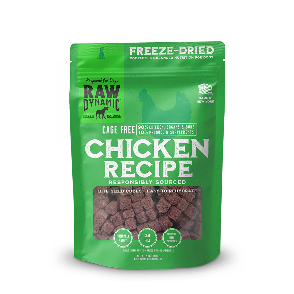 Raw Dynamic - Freeze-Dried Chicken Dog Food