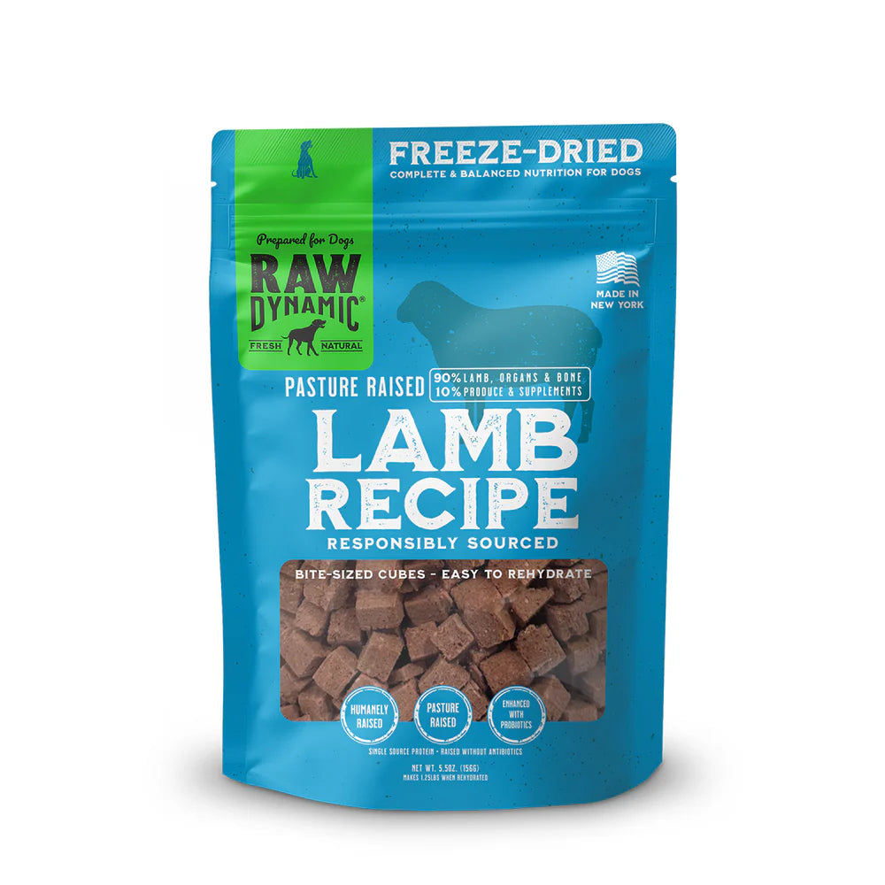 Raw Dynamic - Freeze-Dried Lamb Dog Food