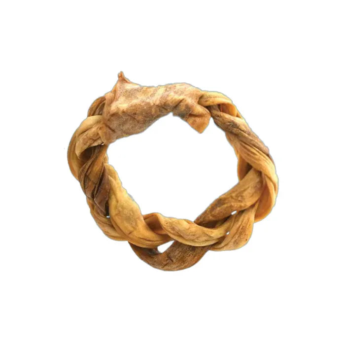Dogginstix - Braided Lamb Collagen Ring