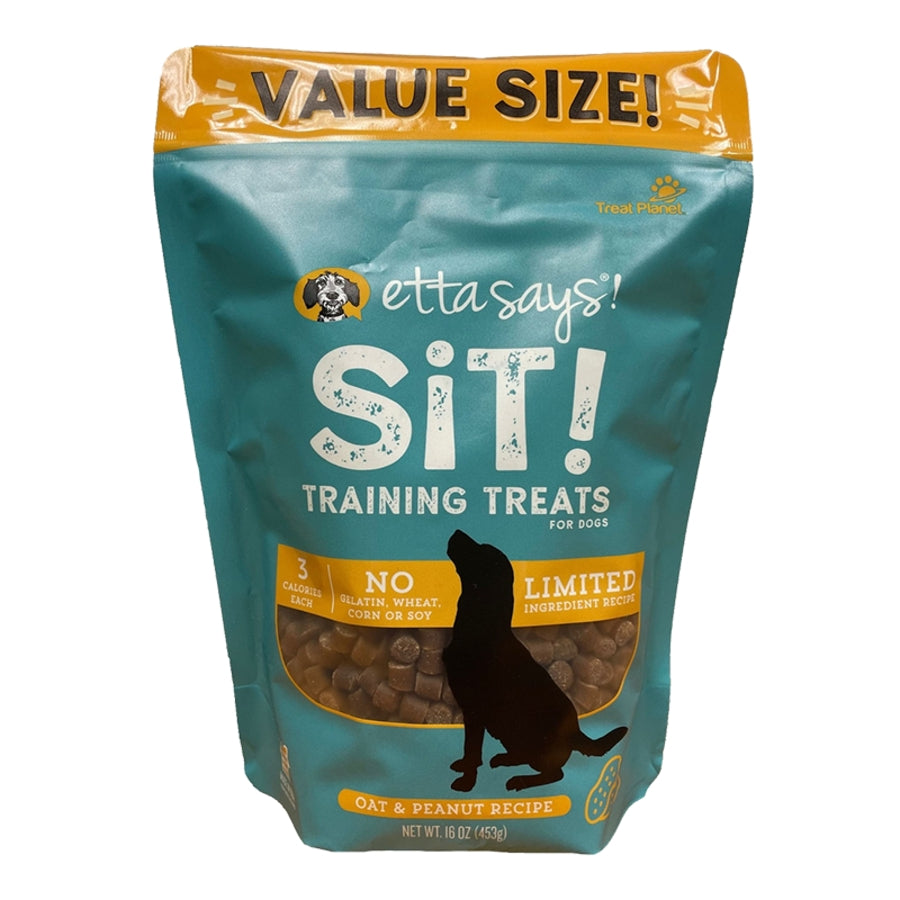 Etta Says Sit Training Treats 16oz - Dog Training Treats
