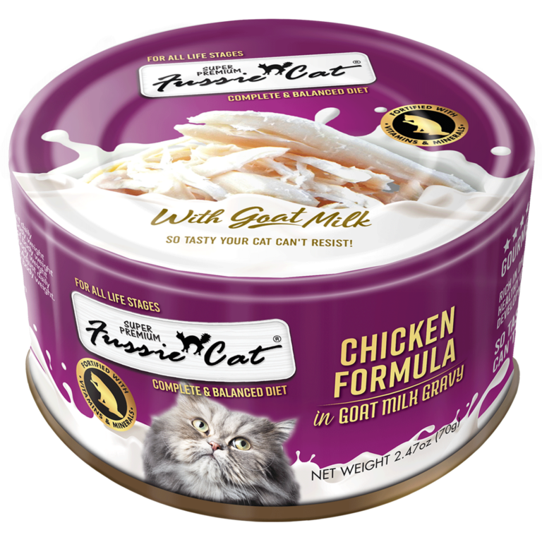 Fussie Cat in Goat Milk Gravy Can - Wet Cat Food with Digestive Support