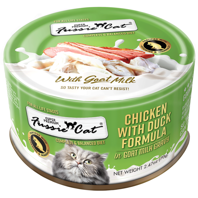 Fussie Cat in Goat Milk Gravy Can - Wet Cat Food with Digestive Support