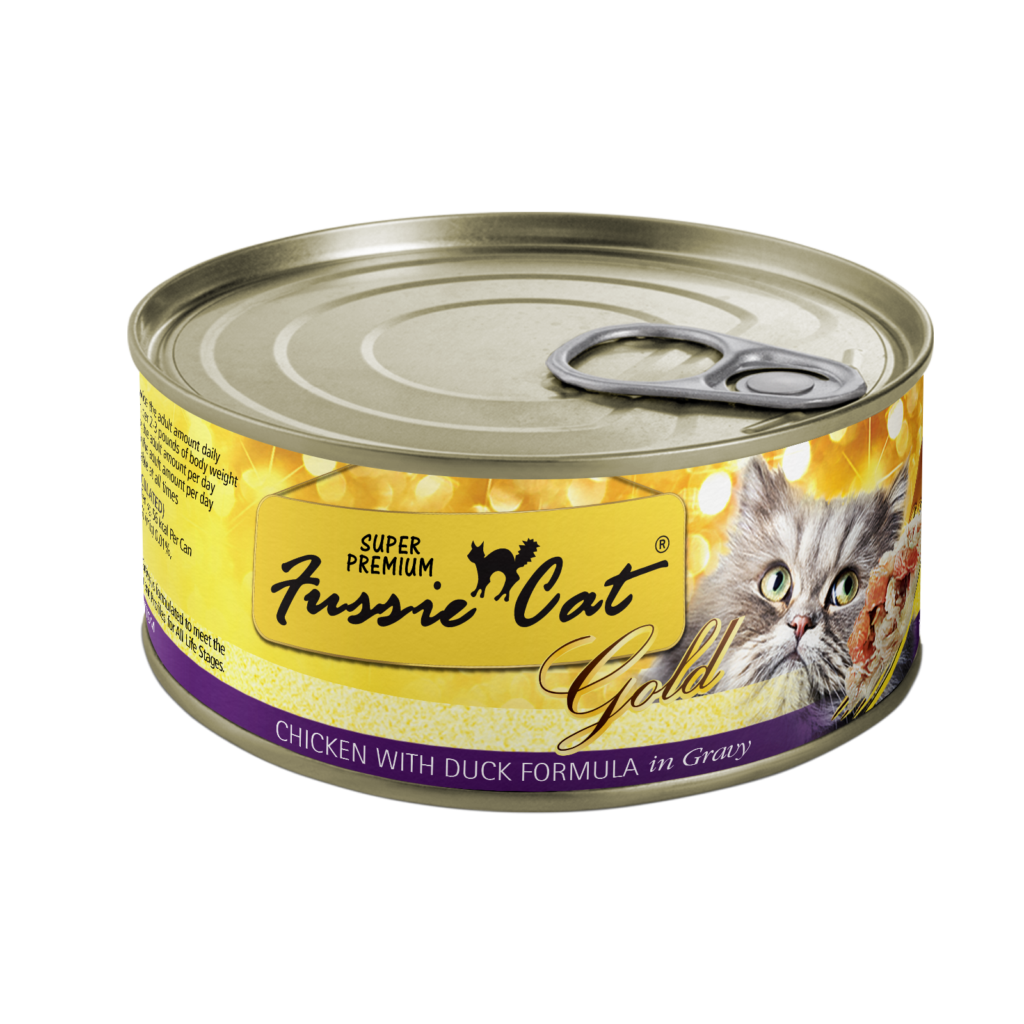 Fussie Cat - Gold Label Chicken in Gravy Wet Food for Cats 2.82oz