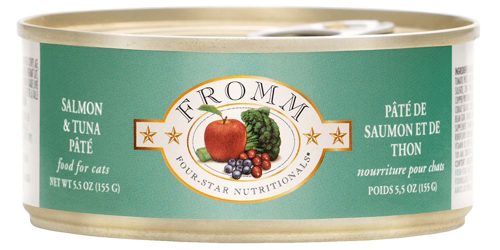 Fromm Four-Star Salmon &amp; Tuna Pâté Cat Food 5.5 oz