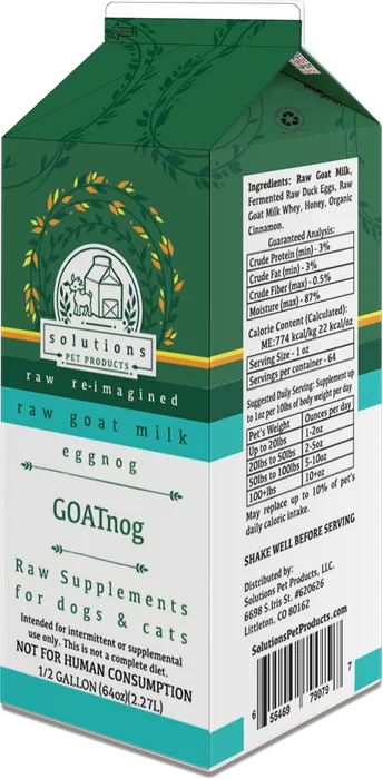 Solutions - Goatnog Goat Milk