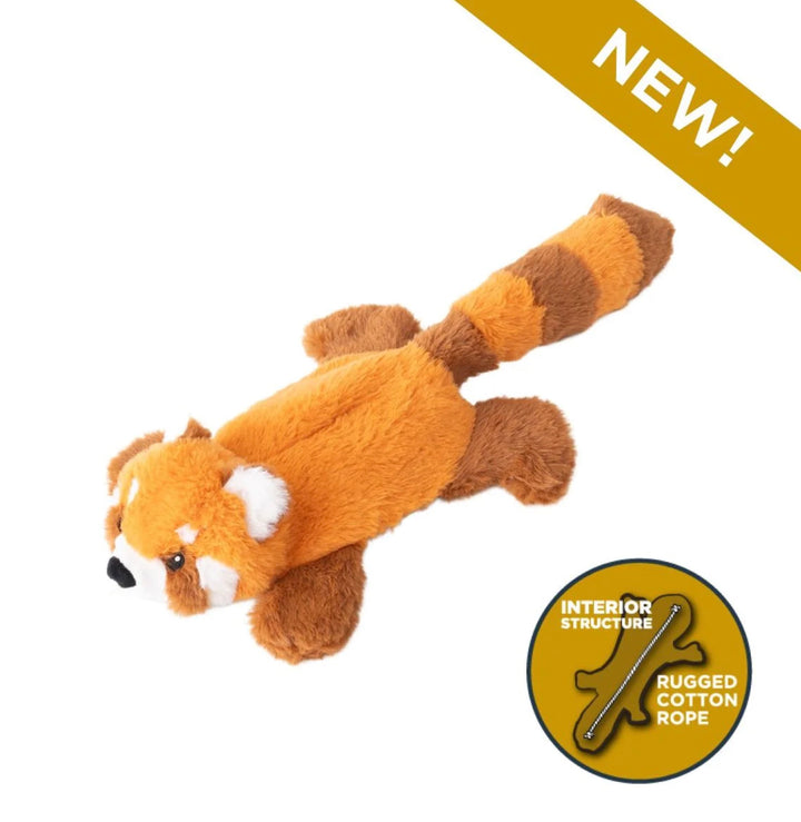 Tall Tails - Stuffless Rope Red Panda Toy for Dogs