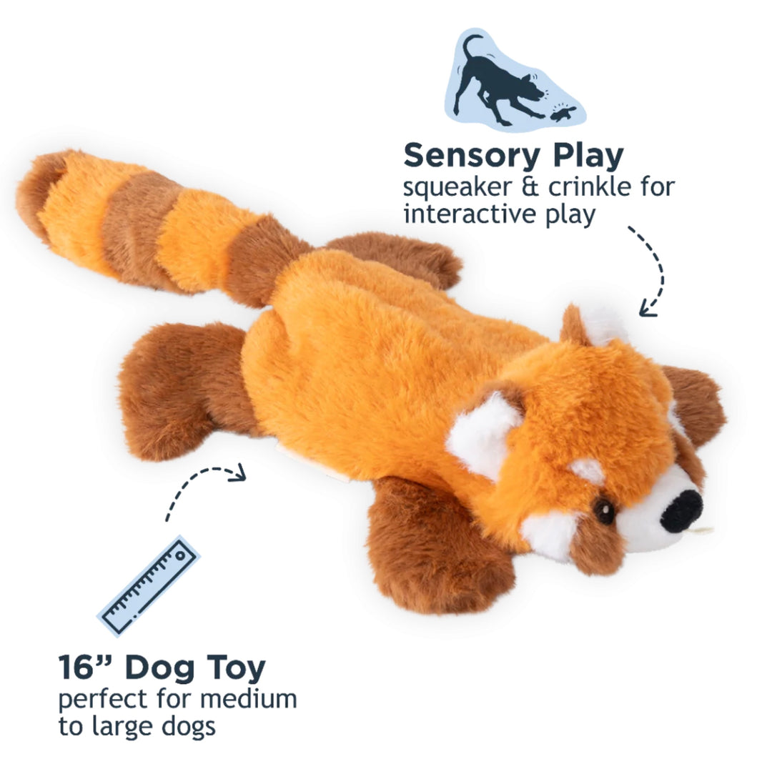 Tall Tails - Stuffless Rope Red Panda Toy for Dogs