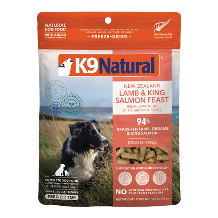 K9 Natural Dog Core Diets Freeze-Dried Grain Free Raw New Zealand