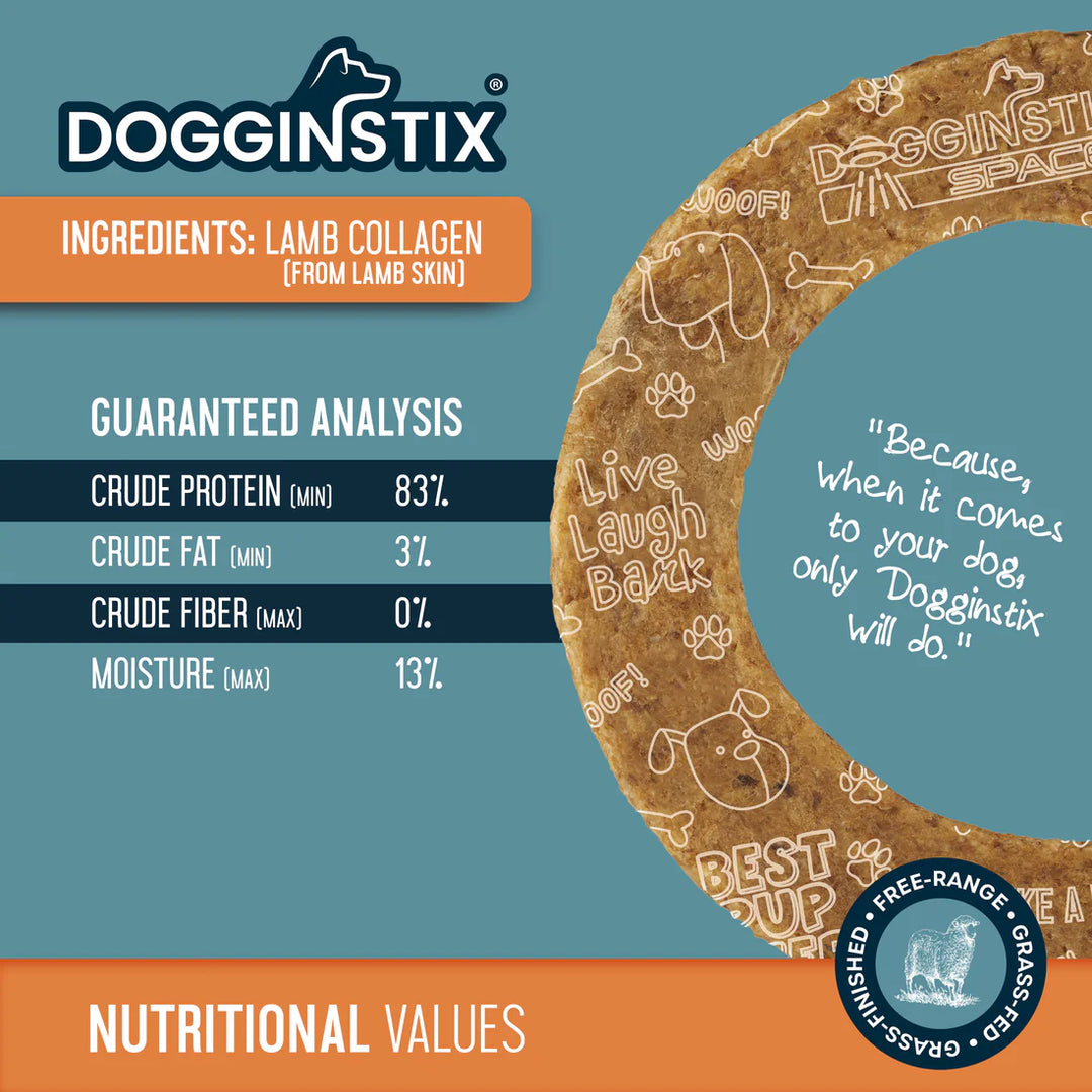 Dogginstix Lamb Collagen Cosmic Donut