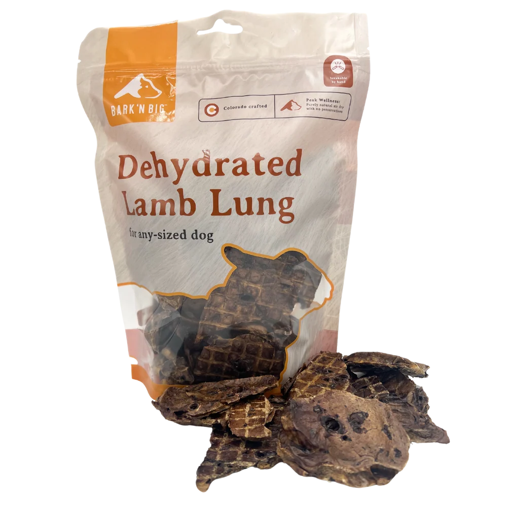 BarknBig | Air-Dried Lungs 5oz bag