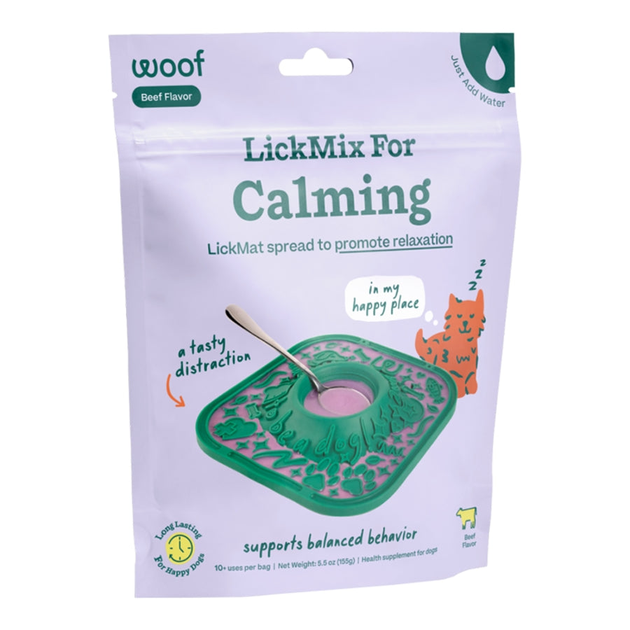 WOOF Dog LickMix Calming 5.5oz - Natural Calming Treat