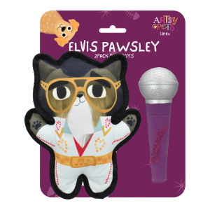 Multipet Artsy Pets Plush Dog Toys 7 Inches