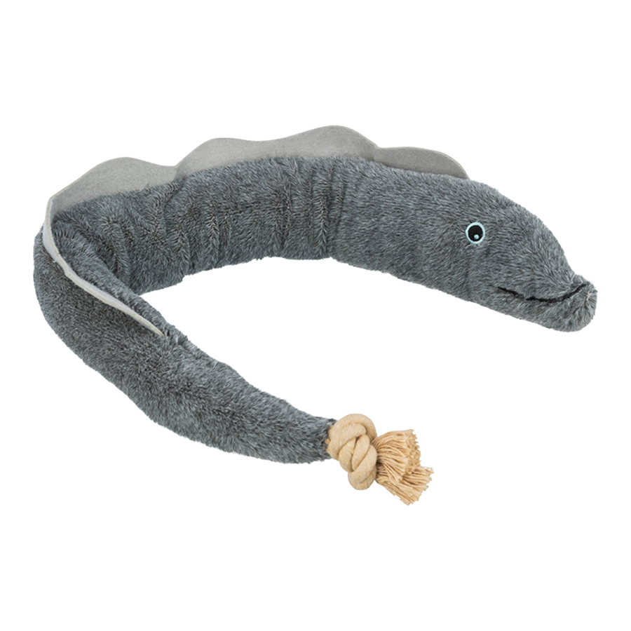 Neil the Eel Rope Plush Dog Toy by Trixie Pet