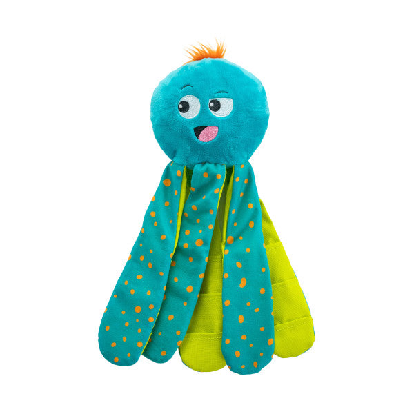 Outward Hound Silly Legz Octopus Interactive Plush Dog Puzzle Toy Blue
