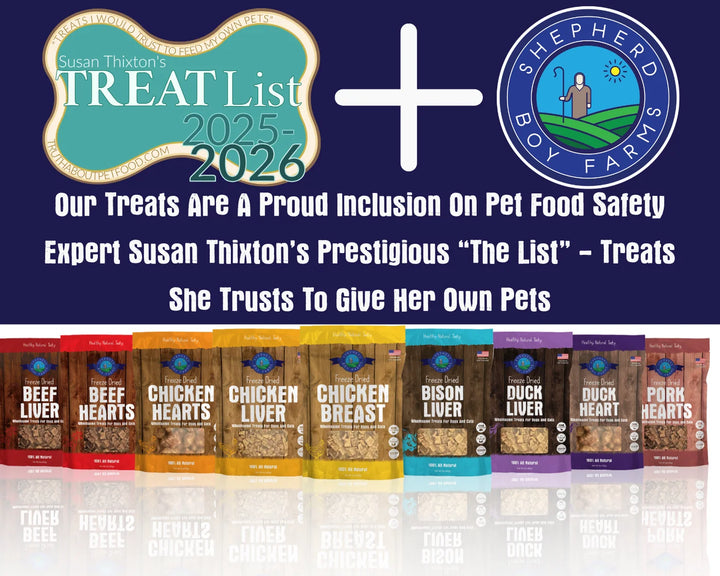 Shepherd Boy Farms | Lobster &amp; Coconut Freeze Dried Treats
