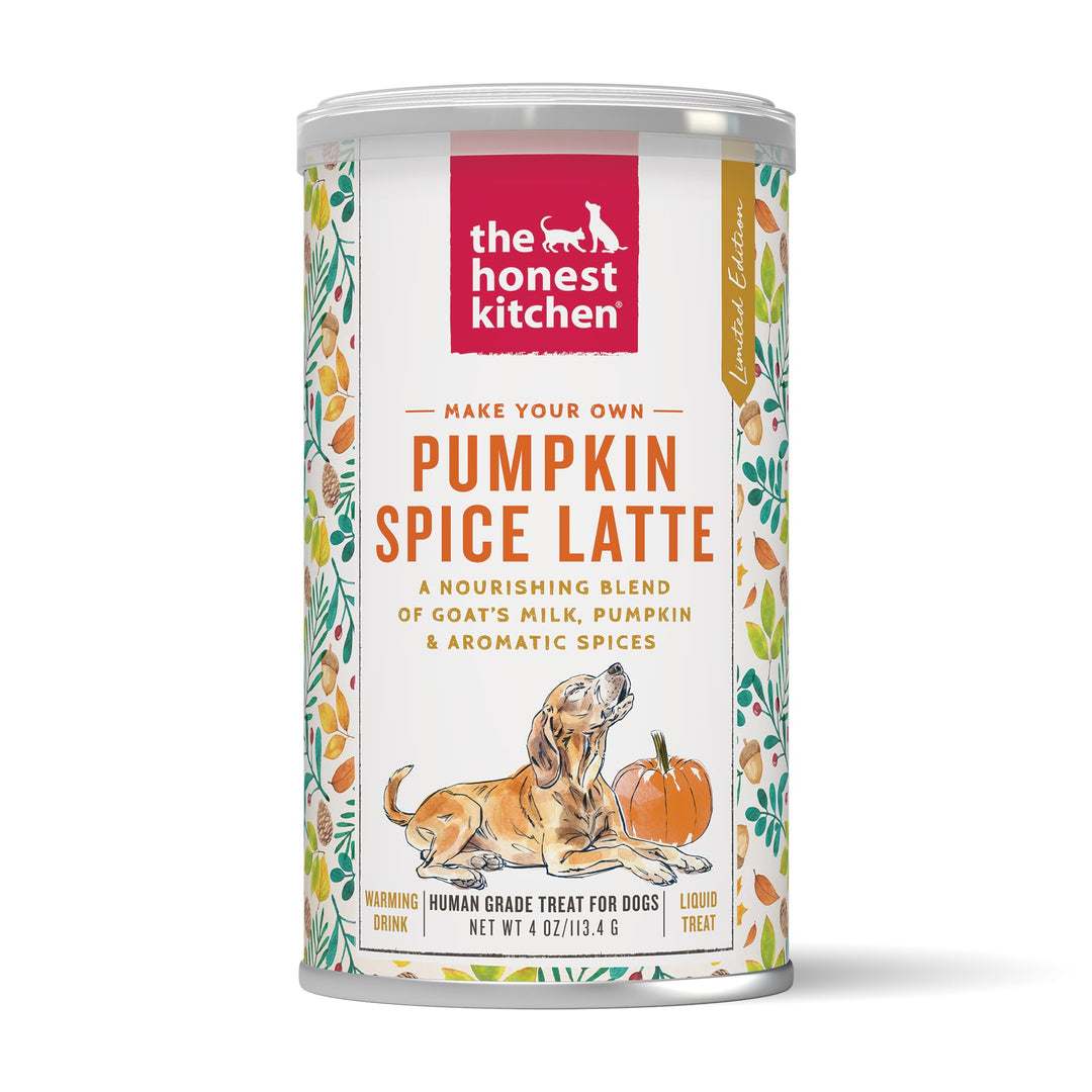 The Honest Kitchen Pumpkin Spice Latte Mix for Dogs, 4 oz