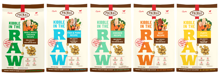 Primal - Kibble in the Raw Dog Food 1.5lb