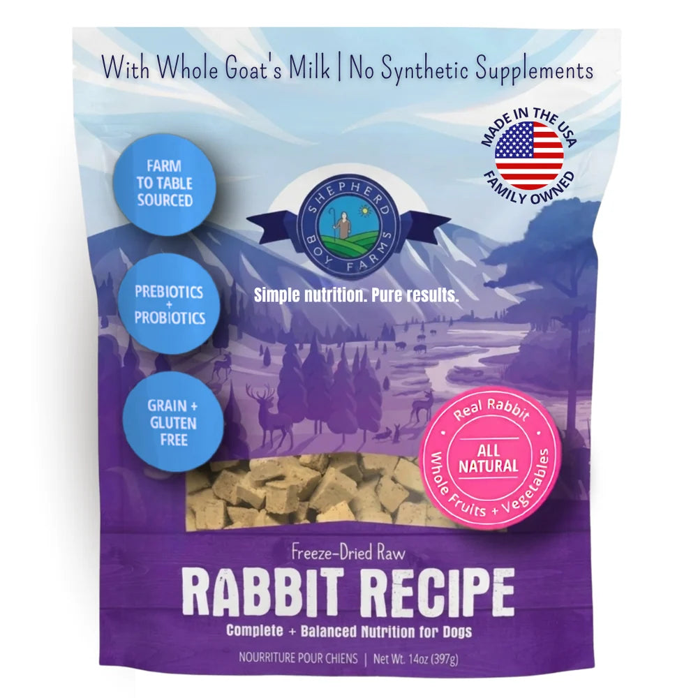 Shepherd Boy Farms | Freeze-Dried Raw Dog Diet Varieties