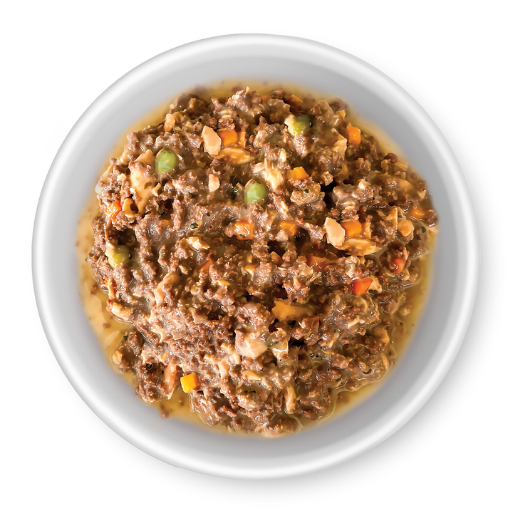 RAWZ Goat Milk Stew with Beef &amp; Salmon – Wet Dog Food (10 oz Can)