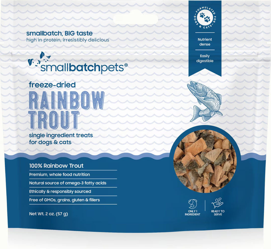 Smallbatch - Freeze Dried Rainbow Trout 2oz