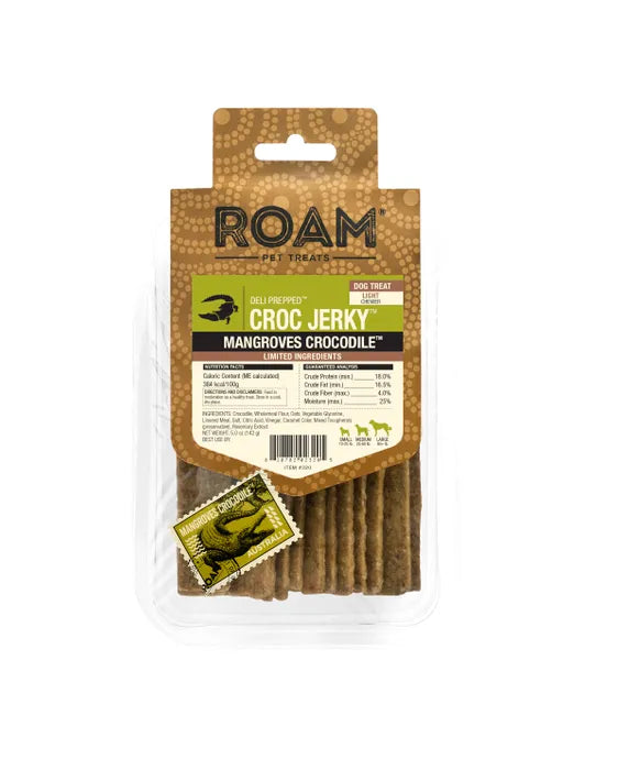 Roam - Novel Protein Jerky Dog Treats 5oz