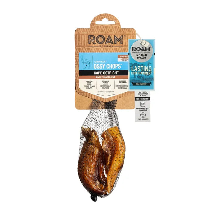 Roam Ossy Ostrich Dog Treats