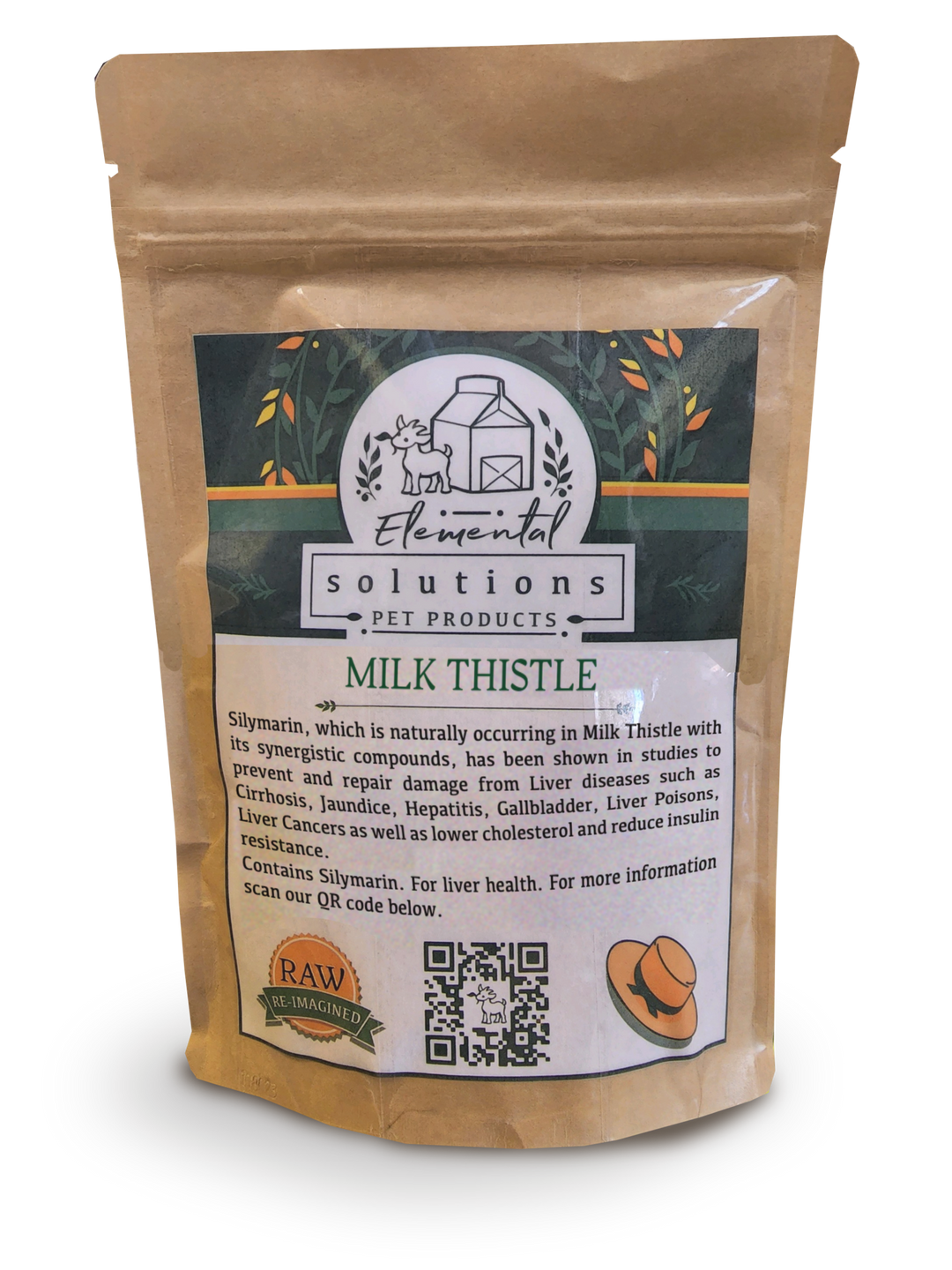 Solutions - Milk Thistle Herbal Supplement for Dogs &amp; Cats | 4oz